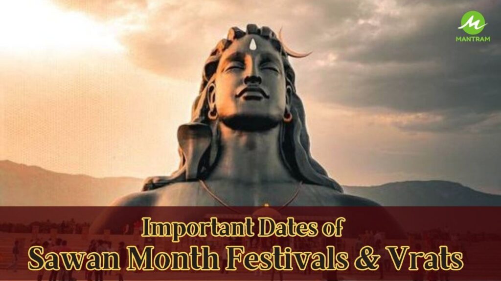 Important Dates of Sawan Month Festivals and Vrats