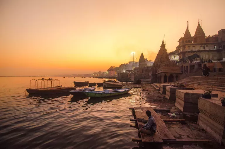 sunrise at ganga ghat