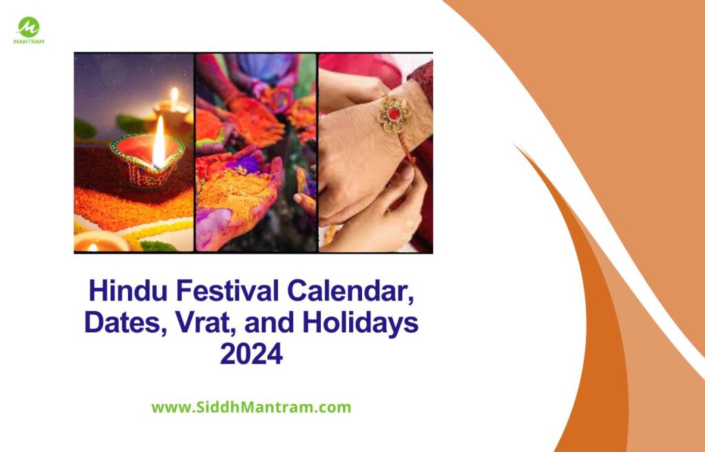 Hindu Festival Calendar 2024, Dates, Vrat, and Holidays